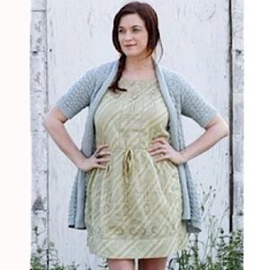 Anthro MeadowRue Konza Celedon Eyelet Frock, 2